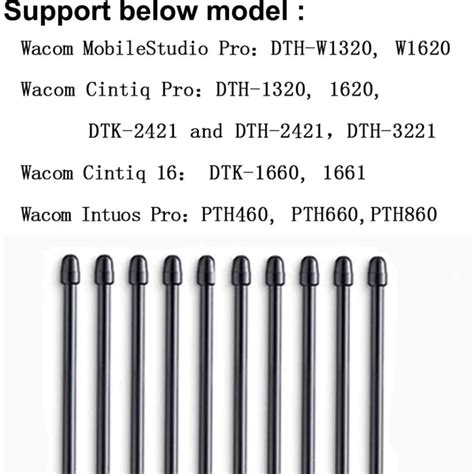 Wacom Standard Nibs for Pro Pen 2 (10 Pack) - India Webcomm Solutions