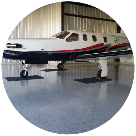 Commercial Concrete Epoxy Floor Airplane Hangar Concrete Coatings - GFC ...