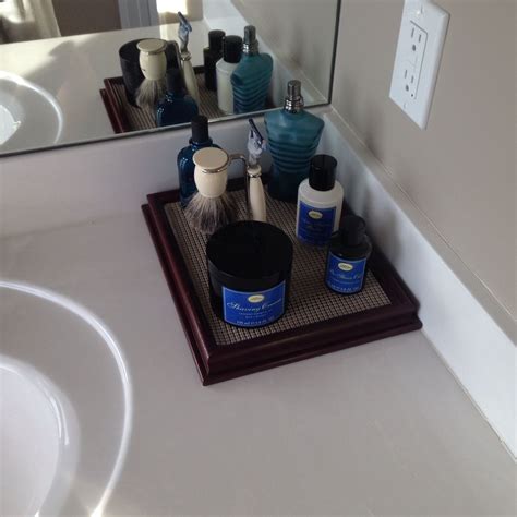 Cologne Tray for Men's Bathroom