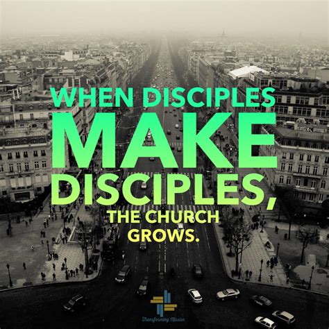 Disciples make Disciples - Transforming Mission