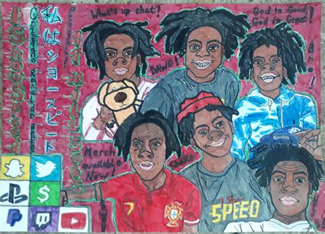 11 million subs special fan art ! Hope Speed will see this. : r/Ishowspeed