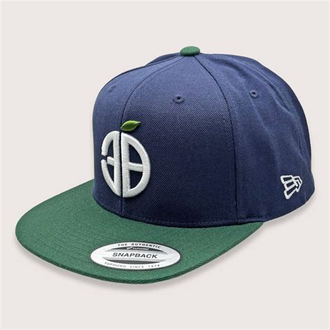 SANPACHI REGION SNAPBACK CAP NAVY/GREEN | 山田子/YAMADACCO
