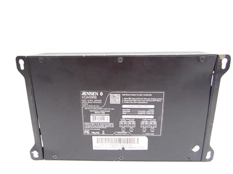 Jensen XDA91RB Octane 1200 Watt Class-D Mono Block Amplifier