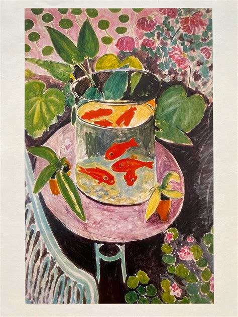 Henri Matisse Goldfish