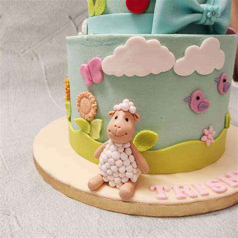 Baby Girl 1st Birthday Cake | Order Custom Cakes in Bangalore | Liliyum ...