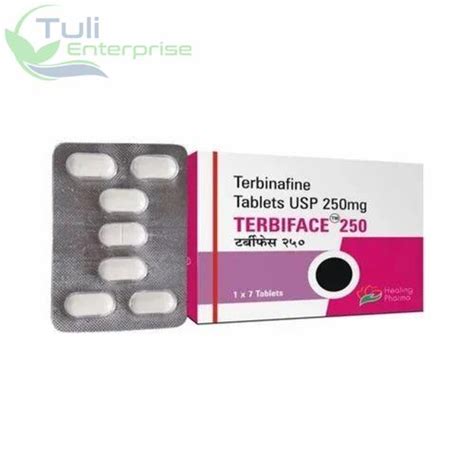 Terbiface 250mg Tablet Manufacturer Exporter Supplier from Delhi India