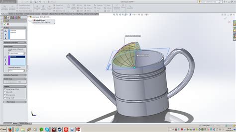SolidWorks Lofting Surfaces 的图像结果