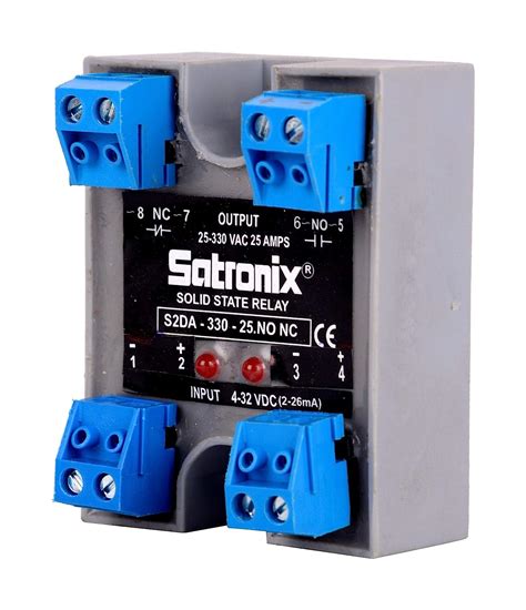 SATRONIX Dual Solid State Relay S2DA-330-25.NONC Dual : Amazon.in ...
