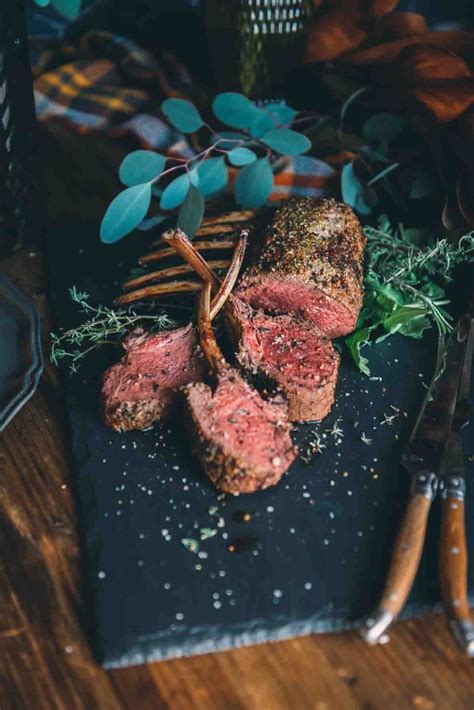 Herb Crusted Roasted Rack of Venison - Girl Carnivore