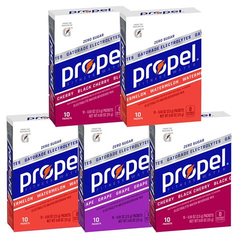 Snapklik.com : Propel Powder Packets, 3 Flavor Variety Pack ...