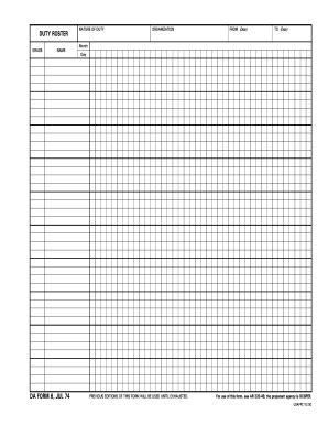 DA 6 1974-2026 - Fill and Sign Printable Template Online