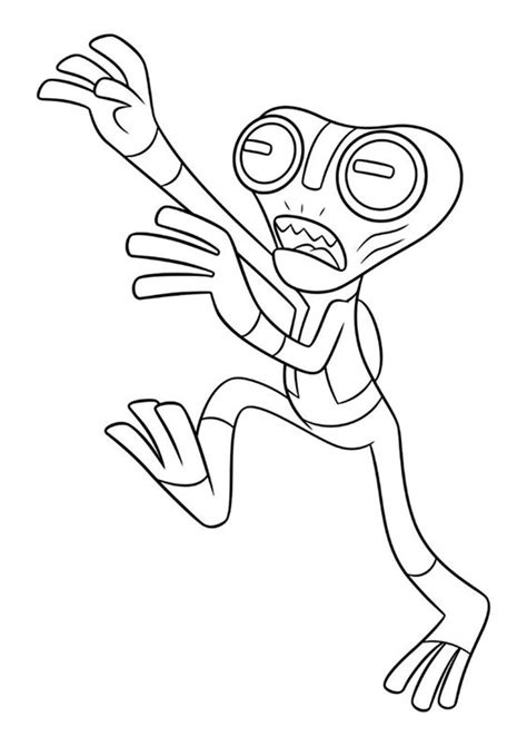 Printable Ben 10 Coloring Pages