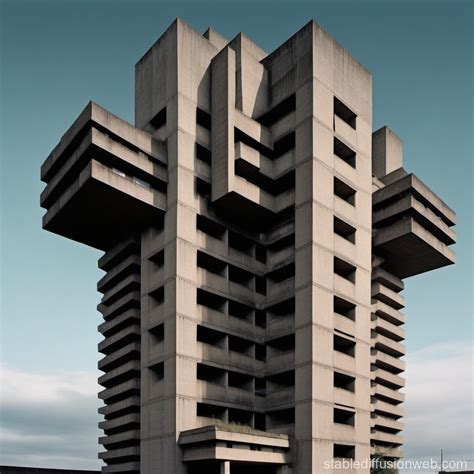 Brutalist Architecture Description
