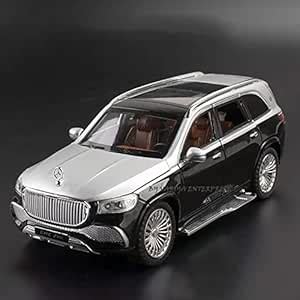 Araxia 1/24 Scale Wheels Diecast Benz GLS63 Metal Model Pull Back Alloy ...