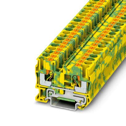 PT 6-PE-D-R-CLX - Protective conductor terminal block - 3215512 ...