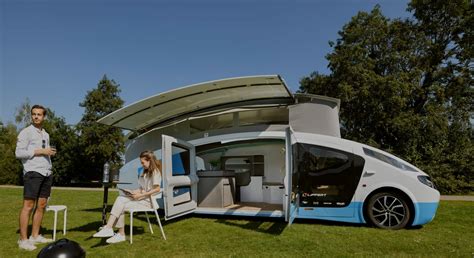 This solar-powered electric RV is a wholly off-grid house on wheels