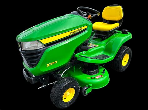 42" John Deere X350 Riding Lawn Tractor With Only 65 Hours! 2022 ...