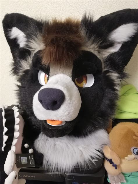 NEW! Gray raccoon partial fursuit - Angel Tigress Fursuit Studio