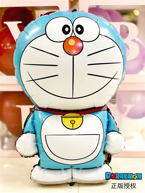 跨境哆啦A梦机器猫叮当猫气球套装儿童生日装饰场景布置气球批发-阿里巴巴