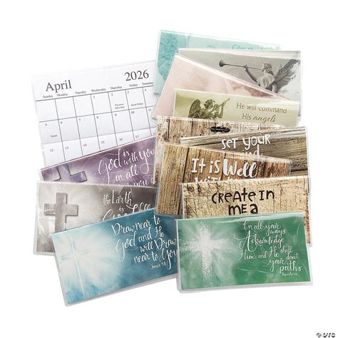 6 1/2" x 3 1/2" Bulk 48 Pc. 2025 - 2026 Expressions of Faith Paper ...