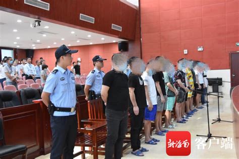 东方公开宣判一涉恶势力犯罪集团 12名被告人获刑十一年至一年六个月不等-新闻中心-南海网