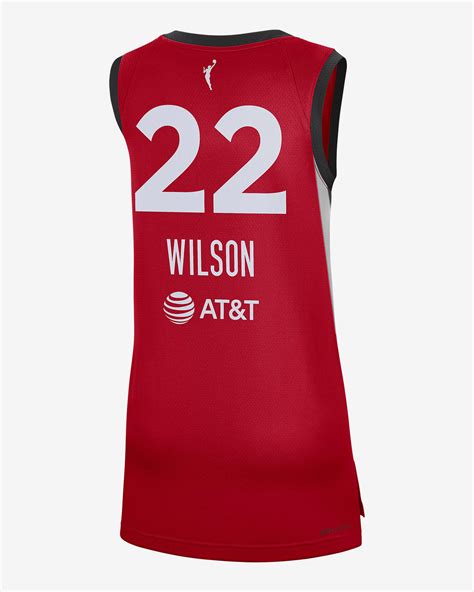 A'ja Wilson Las Vegas Aces 2024 Rebel Edition Nike Dri-FIT WNBA Victory ...