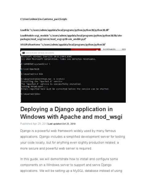 Image result for Mod_Wsgi Windows