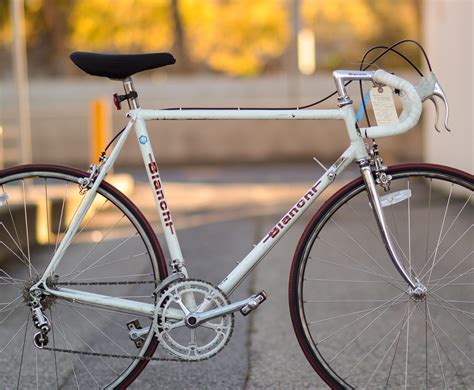 Bianchi Vintage Columbus Steel Road Bike - Made in Italy White | Used ...