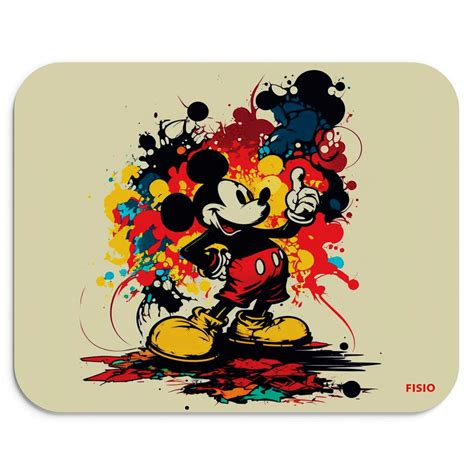 FISIO Mickey Mouse pad for Laptop Gaming Desk Accessories for Office ...