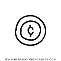 Cent Coloring Pages 的图像结果