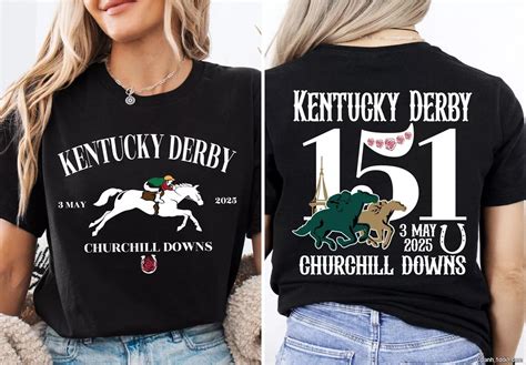 Kentucky Derby 2025 T Shirt Unisex, 151st Run For the Roses, Horse Racing Lover,Sport Grey Color ...