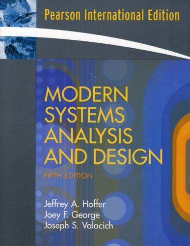 Modern Systems Analysis and Design: International Edition : Slater ...