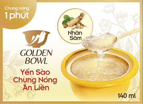 Yến sào chưng nóng – Vị nhân sâm – Công ty TNHH đầu tư Sài Gòn Long Thành