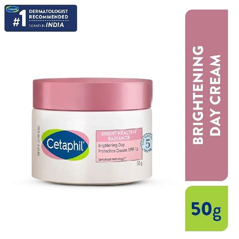 Cetaphil Brightening Day Cream with Niacinamide reduces Dark spots