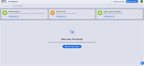 Script Writing App 的图像结果