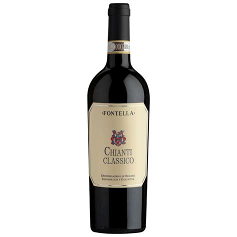 Fontella Chianti Classico 75cl - Italian Red Wine - Delivered to Your ...