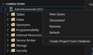 Image result for Write SQL Query in Visual Studio