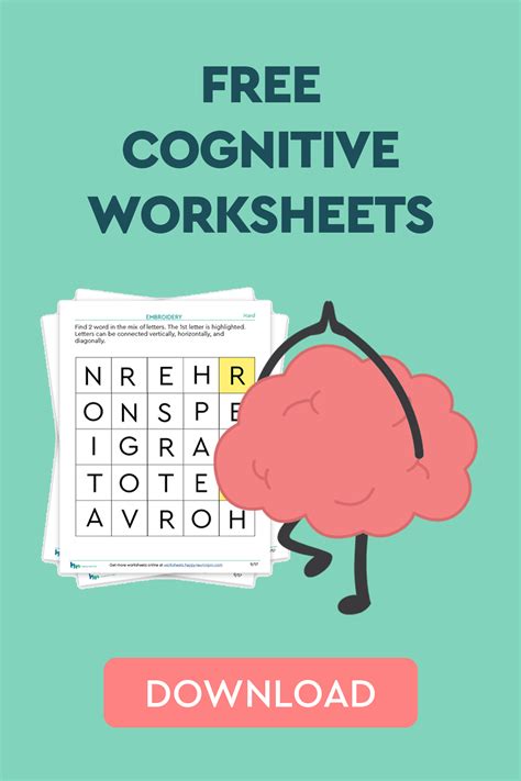 All Packets - Cognitive Worksheet Packets from HappyNeuron Pro | Cognitive development ...