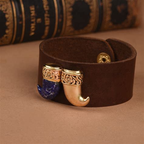 DUPLE TIGER CLAW LEATHER BAND – Symetree