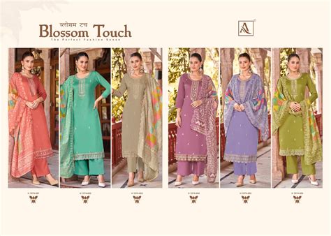 Blossom Touch Alok Pure Zam Pant Style Suits Exporter Ahmedabad – Kavya ...