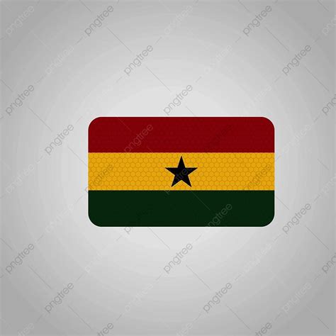 Ghana Flag Clipart PNG Images, Ghana Flag Vector 6th Backdrop, Vector, Design, Illustration PNG ...
