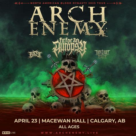 Arch Enemy, The Fillmore Silver Spring, 5 May 2025 | AllEvents