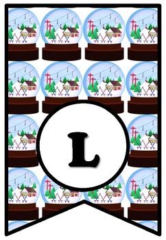 If I Lived In A Snow Globe, LETTERS Winter Bulletin Board Sayings ...