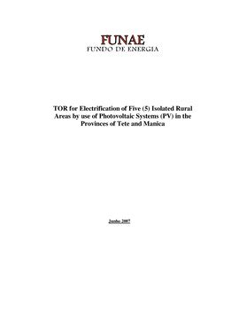File:EN-TOR for Electrification of Five (5) Isolated Rural Areas by use ...