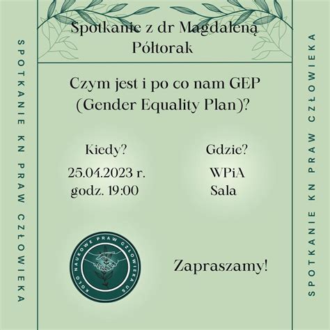 Czym jest i po co nam GEP?, Wydział Prawa i Administracji UŚ, Katowice ...