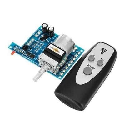 AC/DC 9V 50K Remote Control Volume Adjustment Circuit Motorobit ...