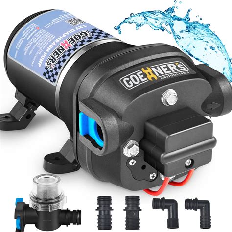 Buy RV Water Pump, 12V DC Water Pump, 5.2GPM 40PSI Self-Priming ...