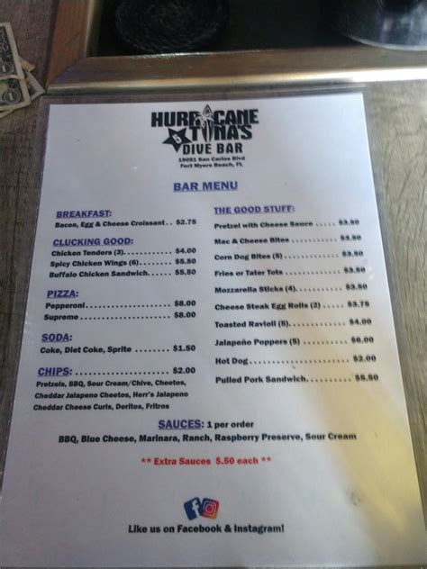 Dive Bar Menu Ideas at Chad Espinoza blog