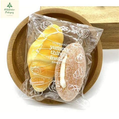 Jual Kantong Plastik Roti Serbaguna / Kemasan Kue Plastik OPP - 15x18cm ...