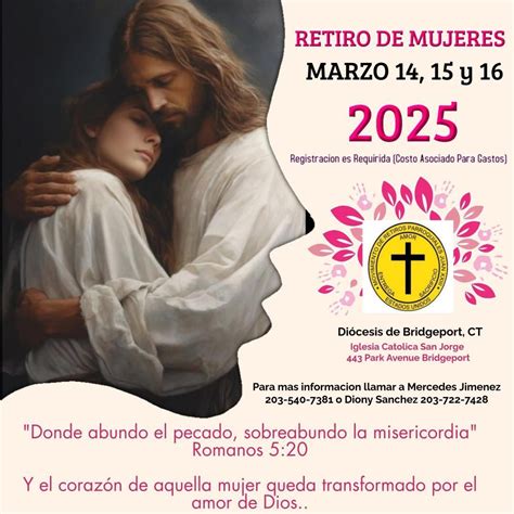 Primer Retiro de Damas de 2025, 443 Park Ave, Bridgeport, CT, 14 March ...